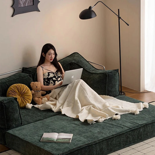 Compressed Convertible foma Sofa Bed in a Box