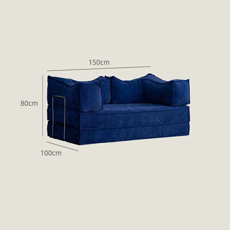 Apartment folding couch bed small sectional sofa Compression foam sofa