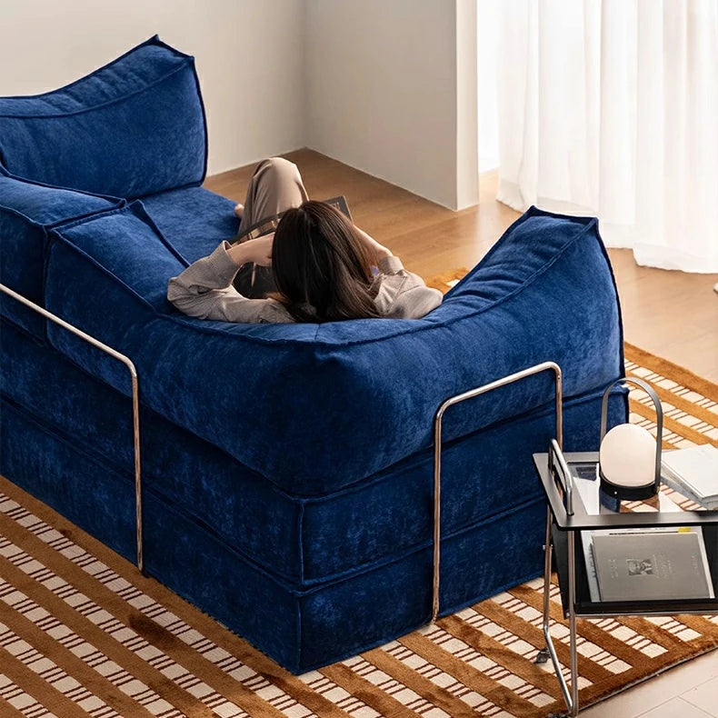 Apartment folding couch bed small sectional sofa Compression foam sofa