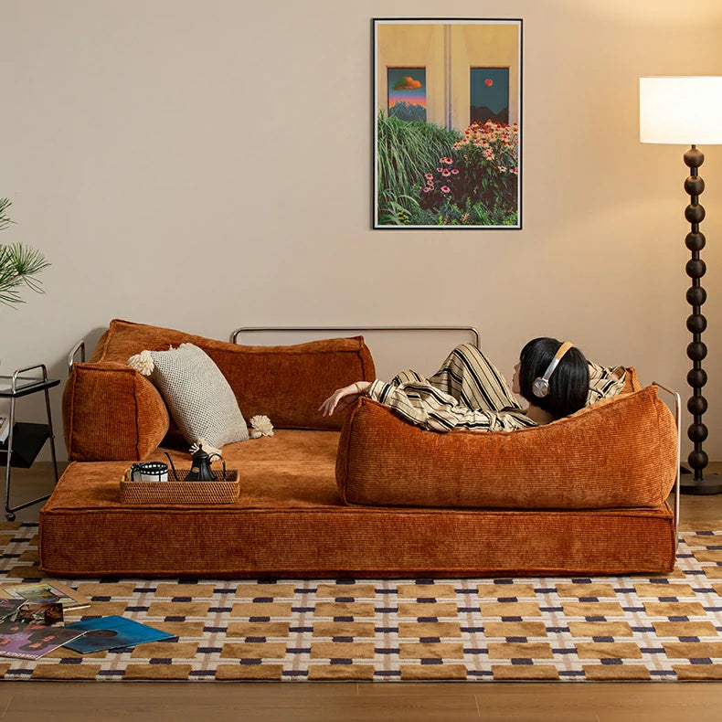 Compression foam sofa bed