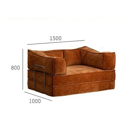 Compression foam sofa bed
