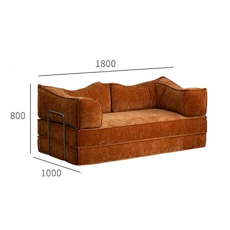 Compression foam sofa bed