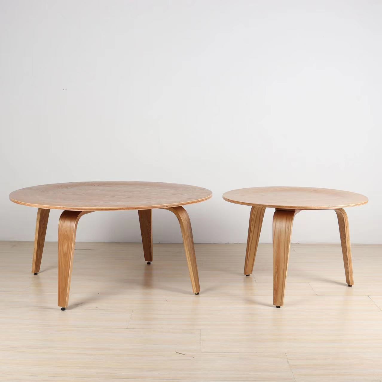 Eames Molded Plywood Coffee Table ash color