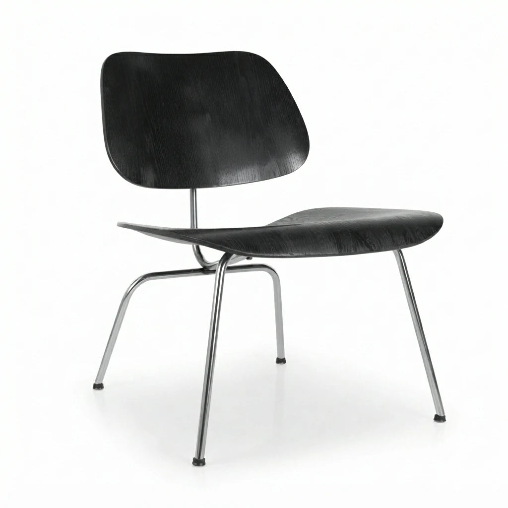 Chaise longue LCW en contreplaqué de style Eames