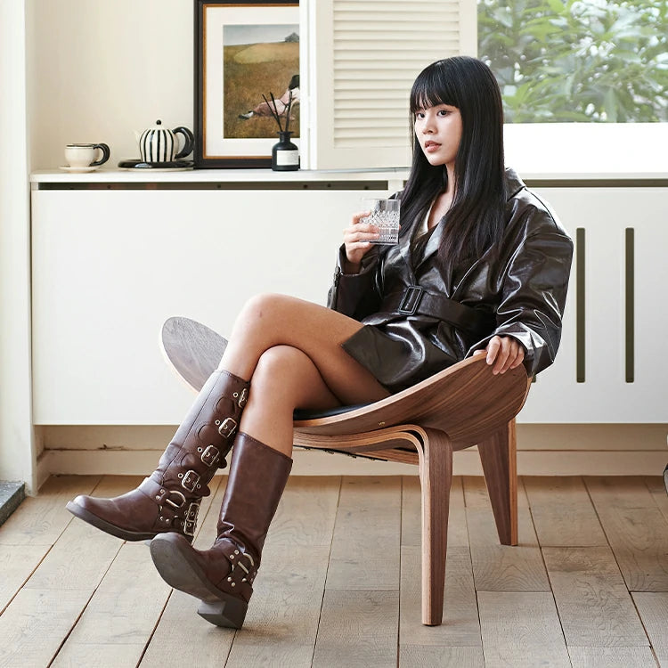 Hans Wegner Shell Chair CH70 Red Fabric|Replica