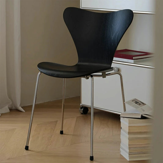Fritz Hansen Series 7 Chair Chrome Legs