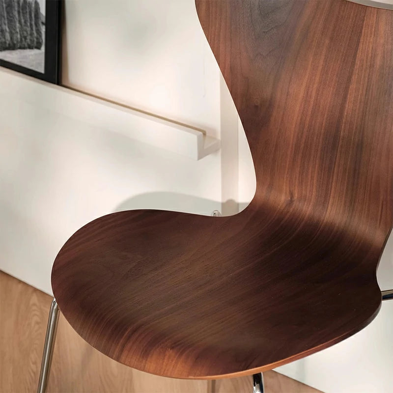 Fritz Hansen Series 7 Chair Chrome Legs
