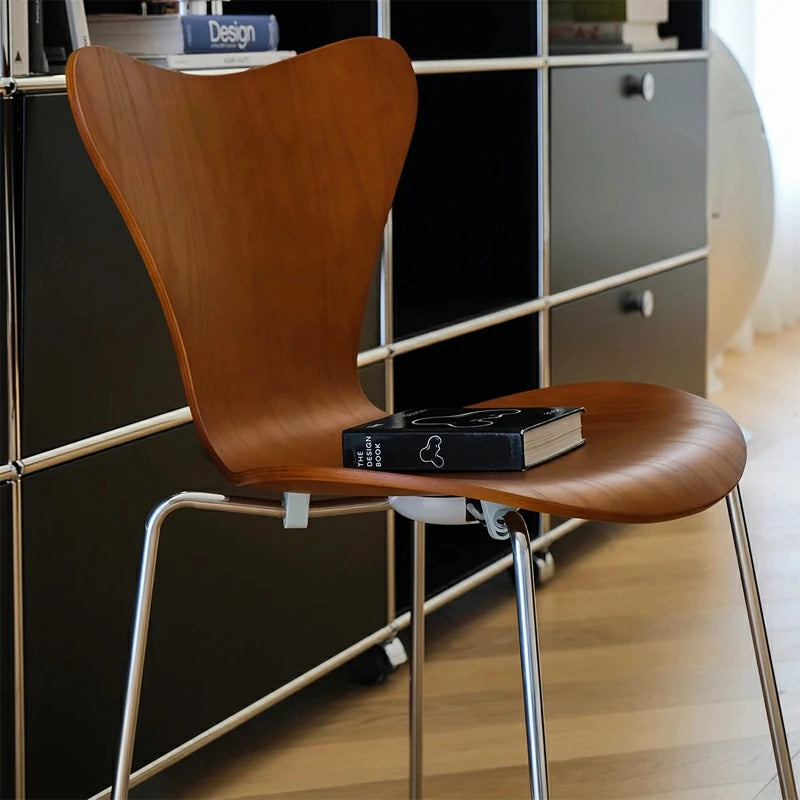 Fritz Hansen Series 7 Chair Chrome Legs