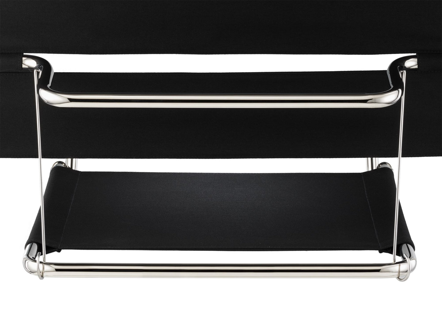 D4 folding armchair black