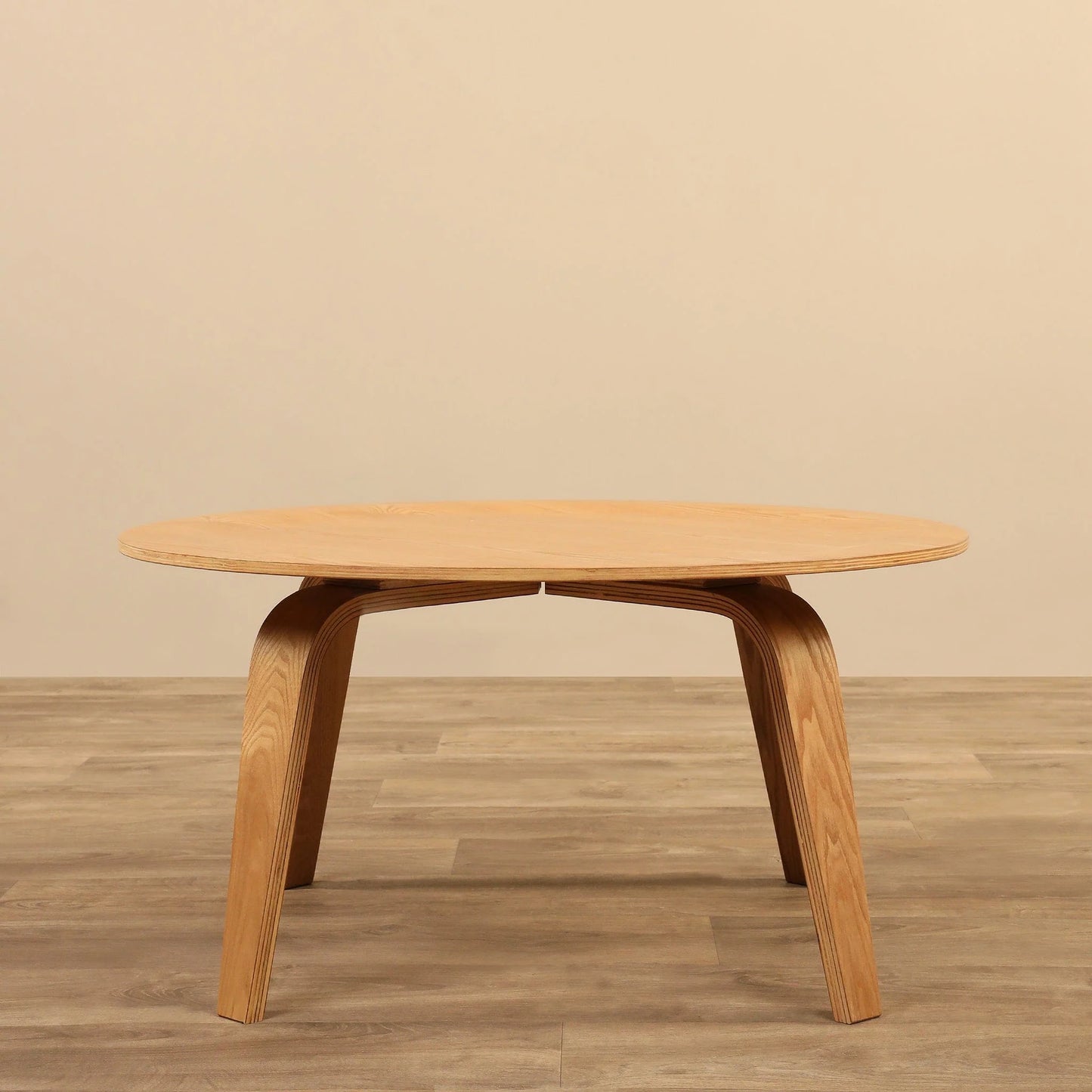 Eames Molded Plywood Coffee Table ash color