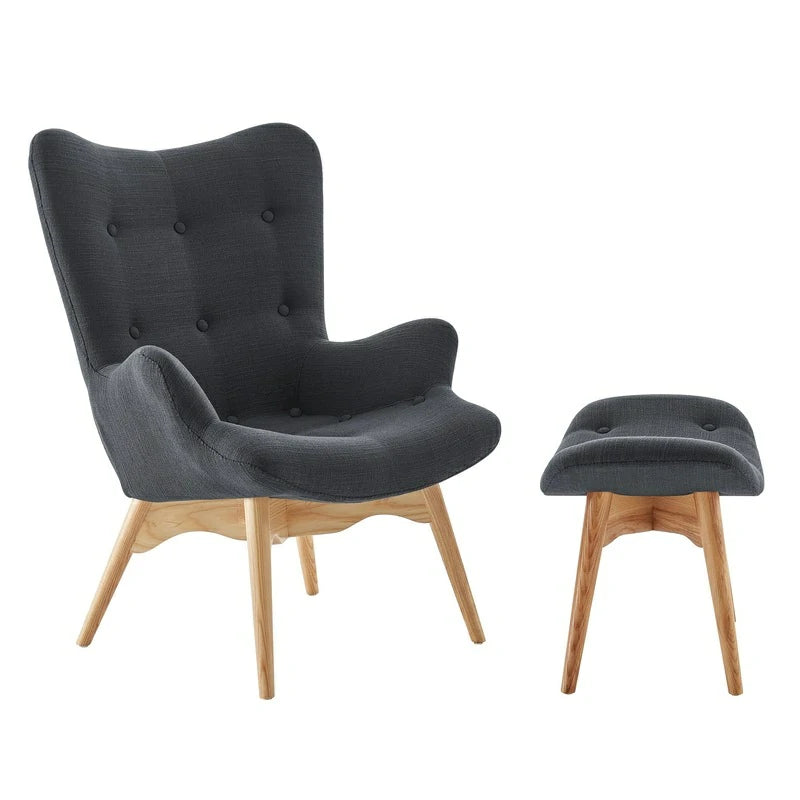 Grant featherston replica contour lounge chair & ottoman| R160