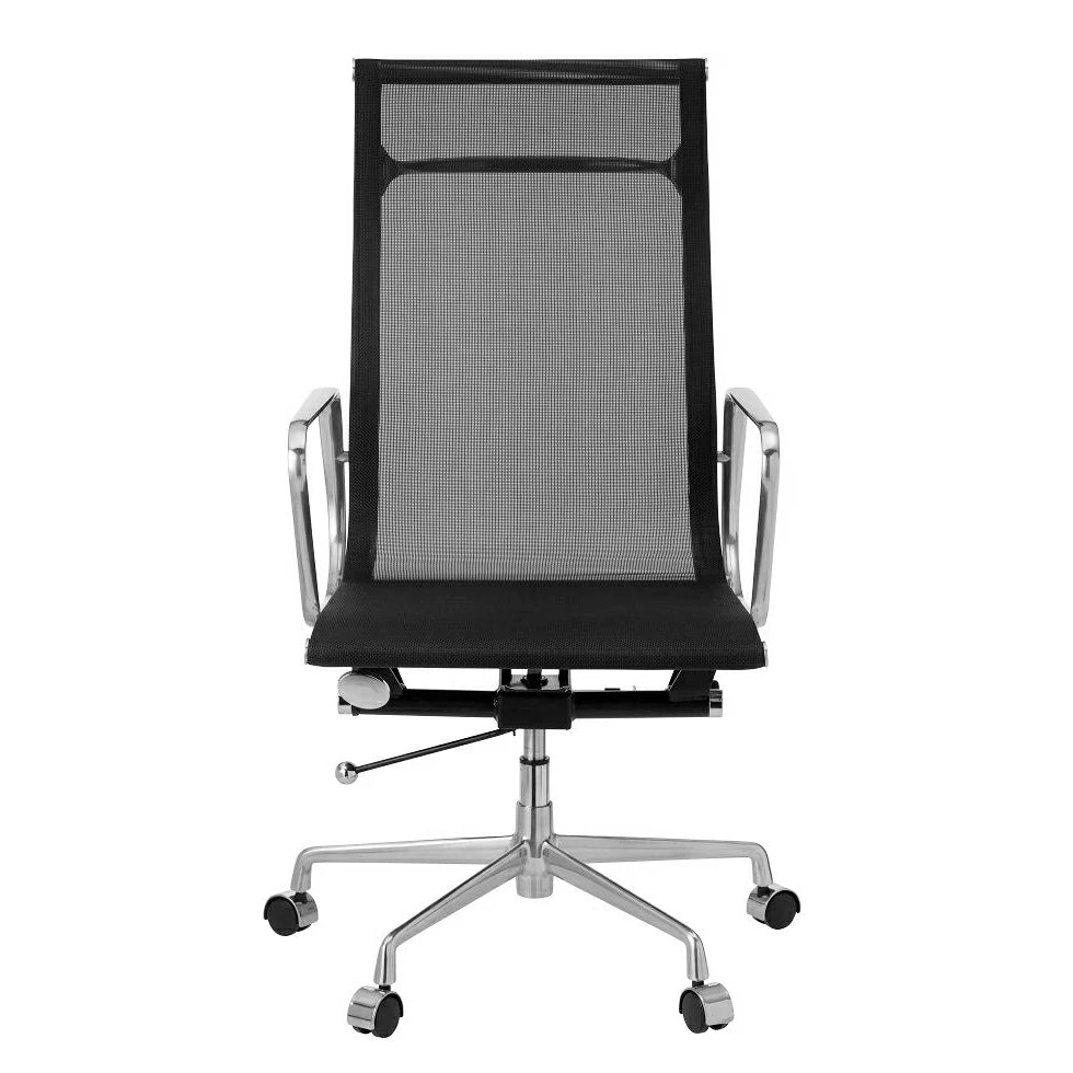 Eames Management EA119 Mesh Office Chair Replica High Back- Black