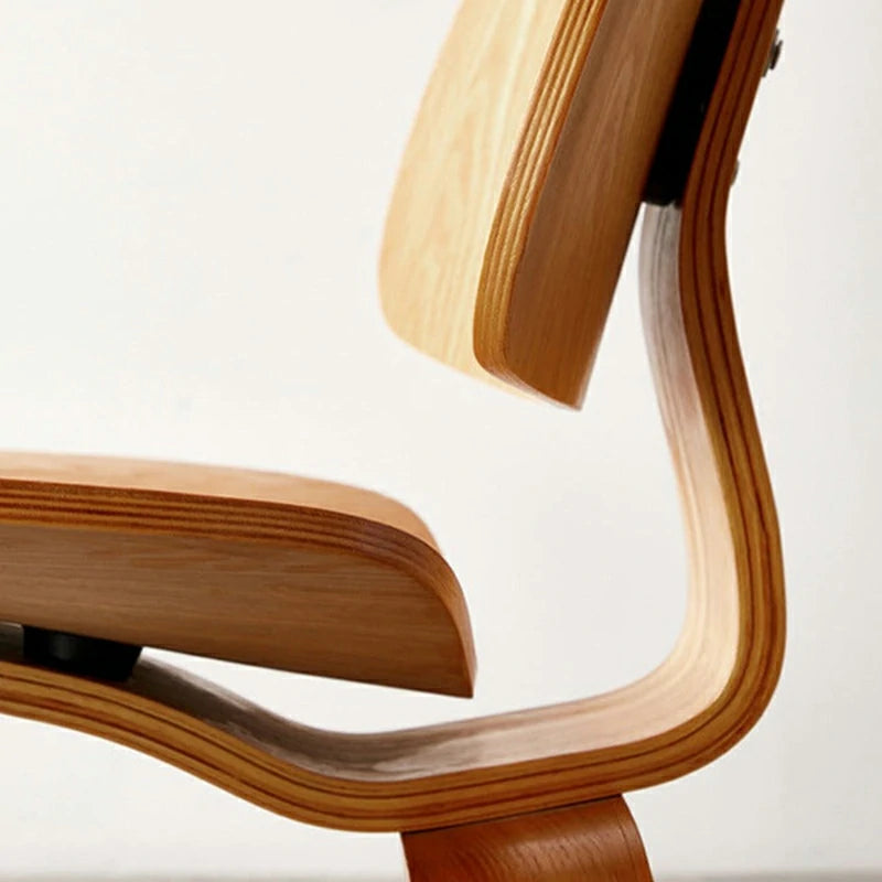 Eames Style Plywood LCW Lounge Chair ash close up
