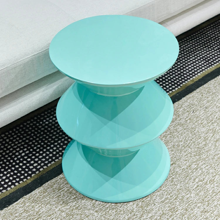 Replica Cesar side coffee table Tiffany blue