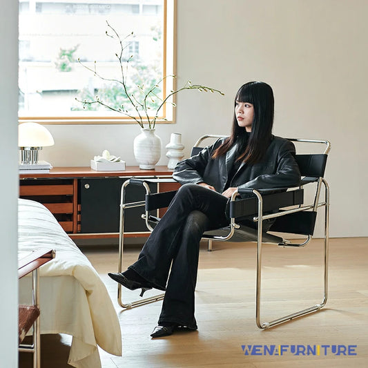 Wassily Lounge Chair B3 - Black