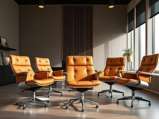 6 Eames Replica Office Chair Leather Ideas for an Executive Workspace