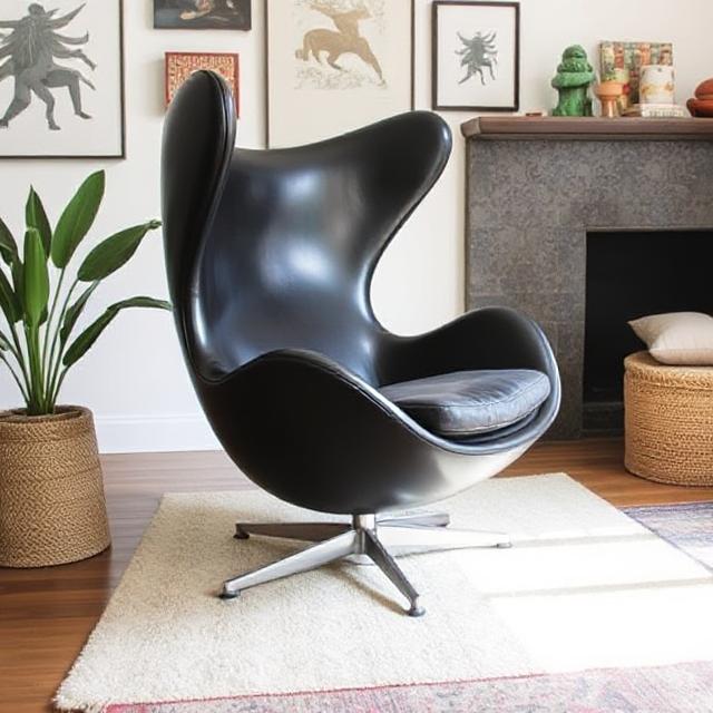 6 Arne Jacobsen Egg Chair Replica Ideas for Modern Interiors