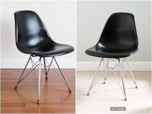 Is an Eames DSW chair replica better than an original?