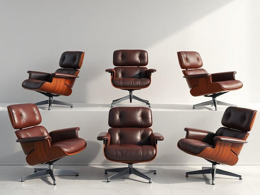 The 6 Different Models of the Eames Lounge Chair