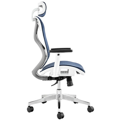 Ergonomic Commercial Project High Back Office Chair with Headrest side angle