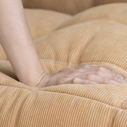 Cozy Solid Color Sponge Filled Bean Bag Chair Lazy Floor Sofa