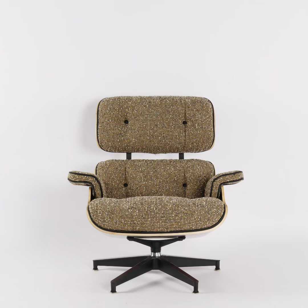 Chair of Eames lounge chair Replica Custom corduroy fabric