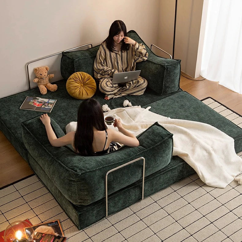 Compressed Convertible foma Sofa Bed in a Box 