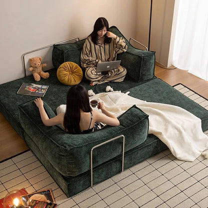 Compressed Convertible foma Sofa Bed in a Box 