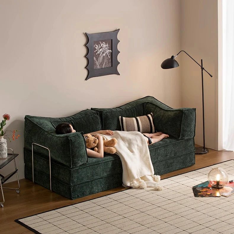 Compressed Convertible foma Sofa Bed in a Box 