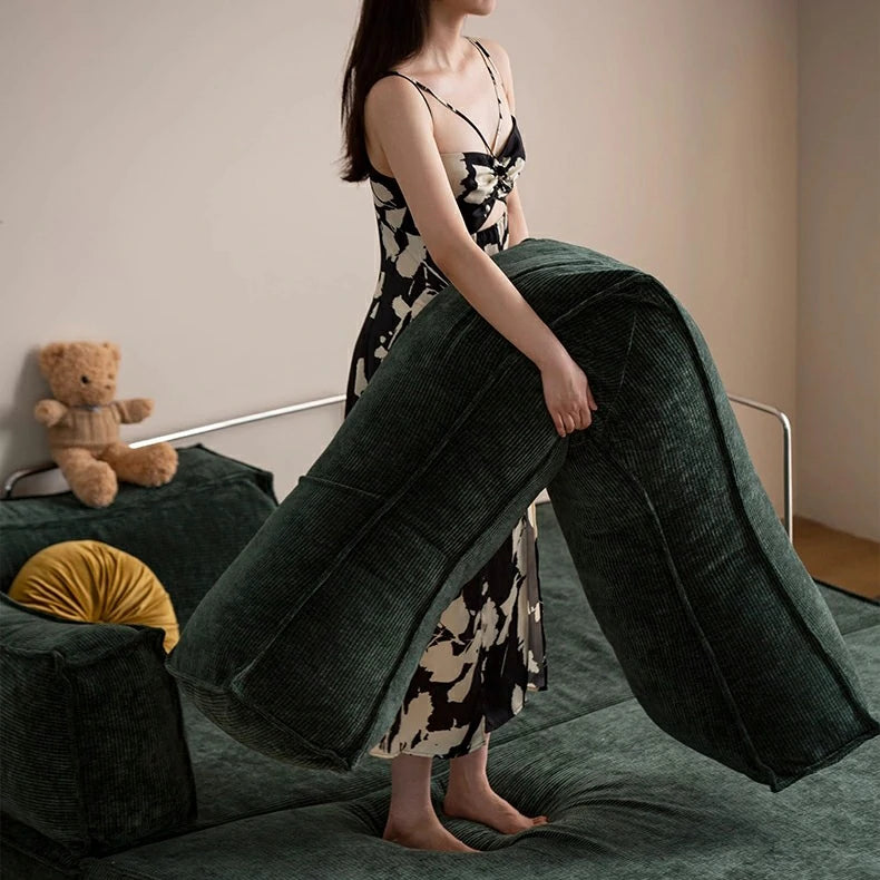 Compressed Convertible foma Sofa Bed in a Box Detailed picture