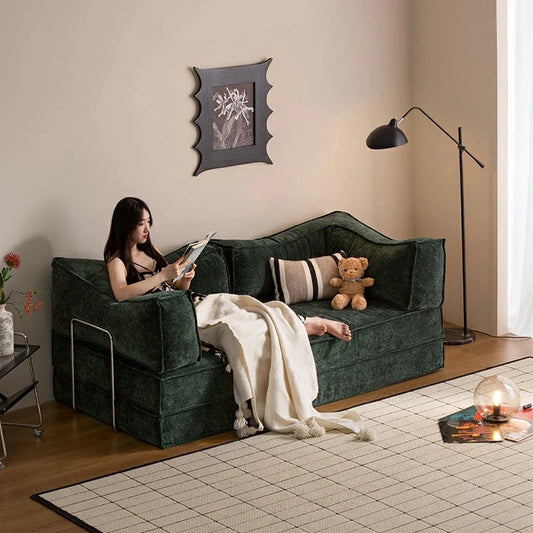 Compressed Convertible foma Sofa Bed in a Box 