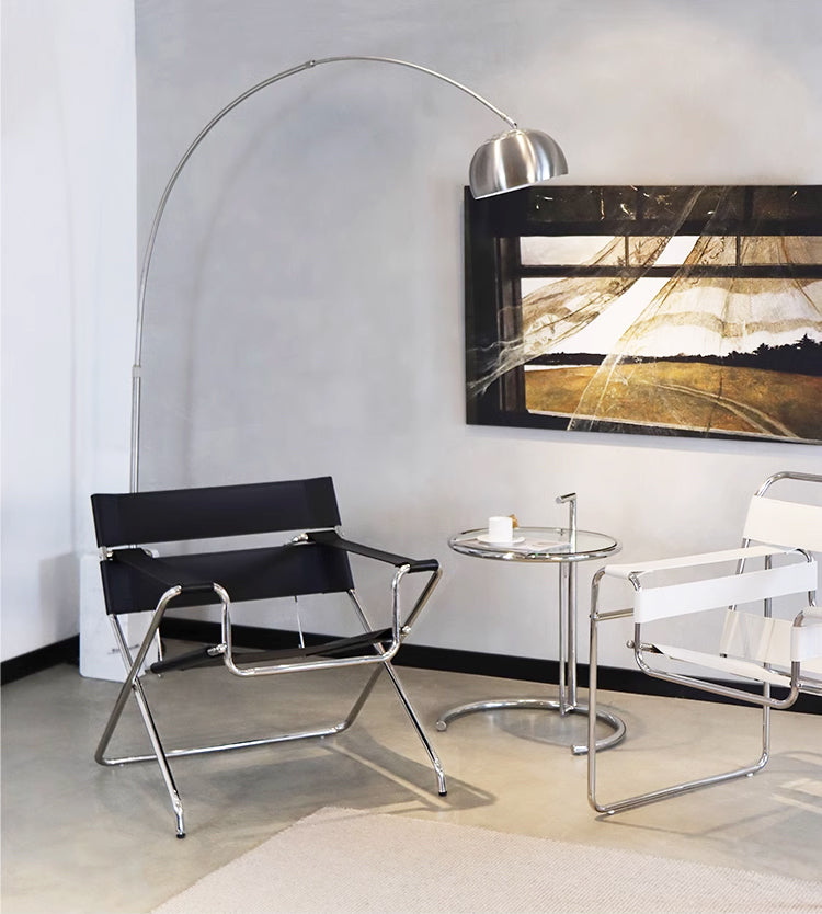 D4 folding armchair black