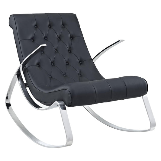 Littleton Leather Rocking Chair black