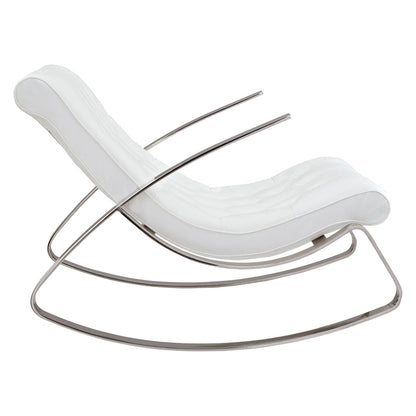 Littleton Leather Rocking Chair white