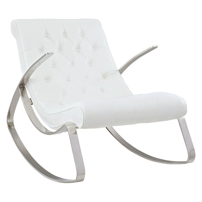 Littleton Leather Rocking Chair white