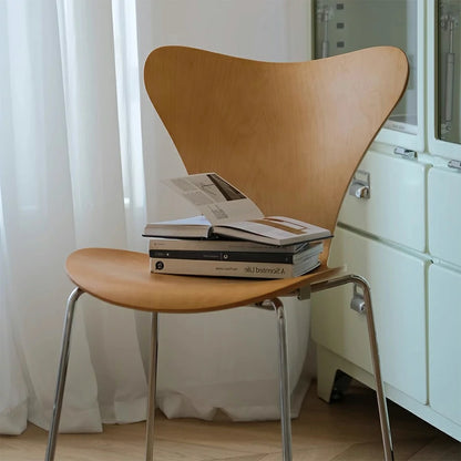 Fritz Hansen Series 7 Chair Chrome Legs