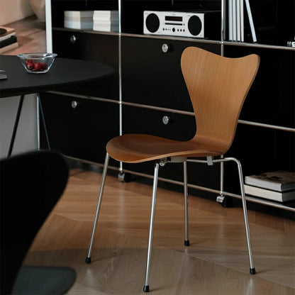 Fritz Hansen Series 7 Chair Chrome Legs