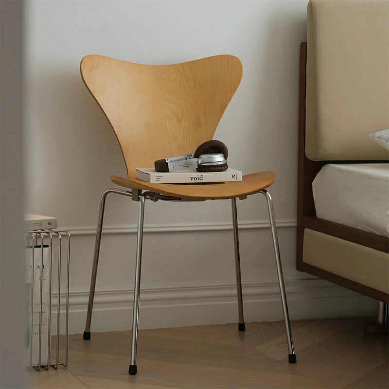 Fritz Hansen Series 7 Chair Chrome Legs