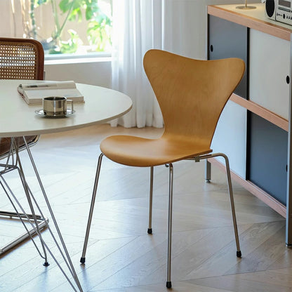 Fritz Hansen Series 7 Chair Chrome Legs