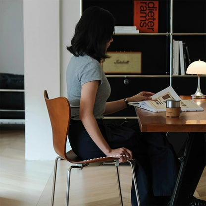 Fritz Hansen Series 7 Chair Chrome Legs
