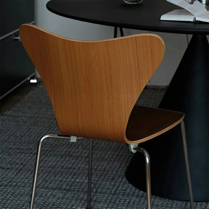 Fritz Hansen Series 7 Chair Chrome Legs