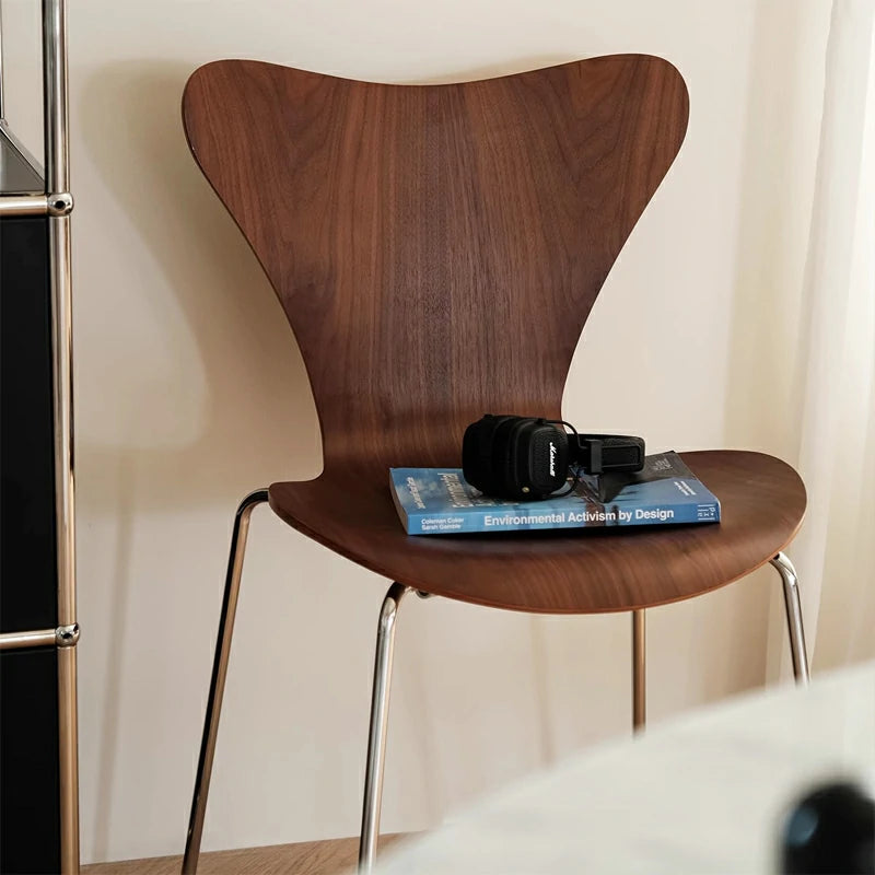 Fritz Hansen Series 7 Chair Chrome Legs