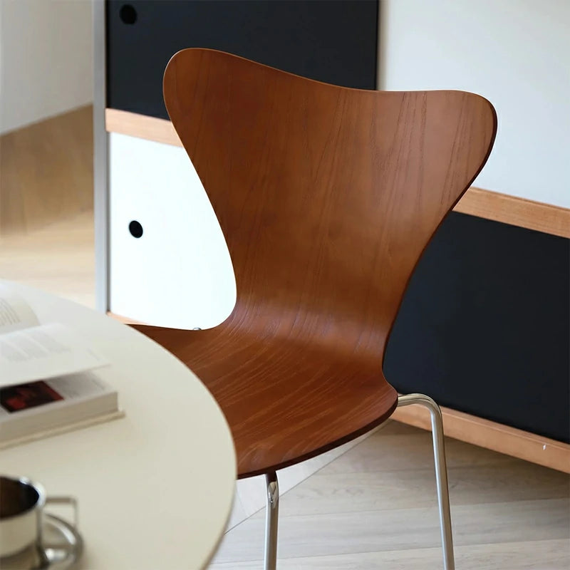 Fritz Hansen Series 7 Chair Chrome Legs