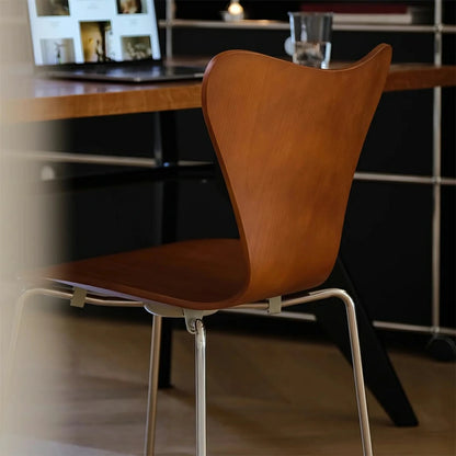 Fritz Hansen Series 7 Chair Chrome Legs