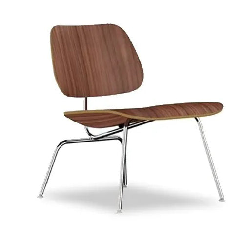 Chaise longue LCW en contreplaqué de style Eames