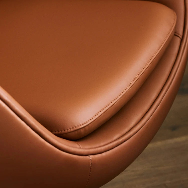 egg chair leather