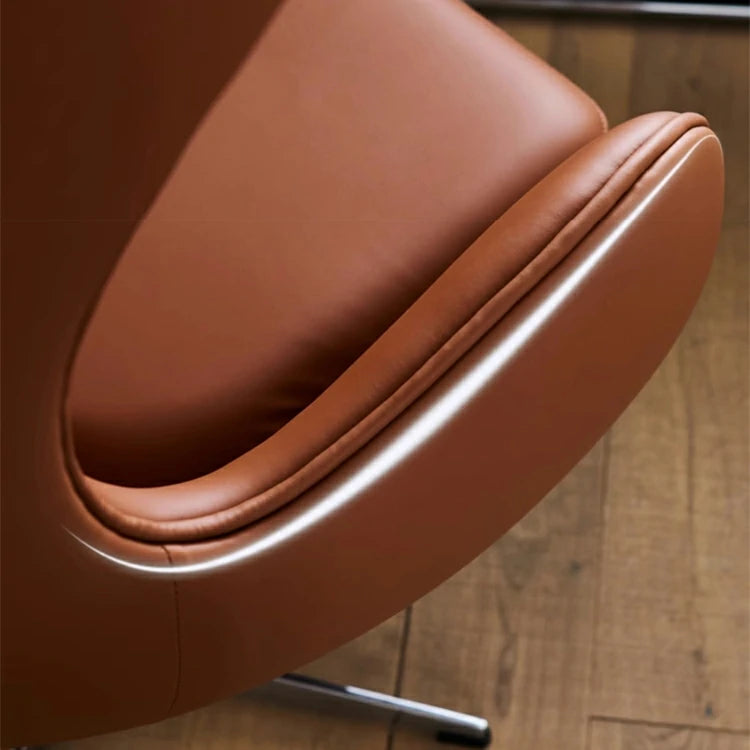 egg chair leather