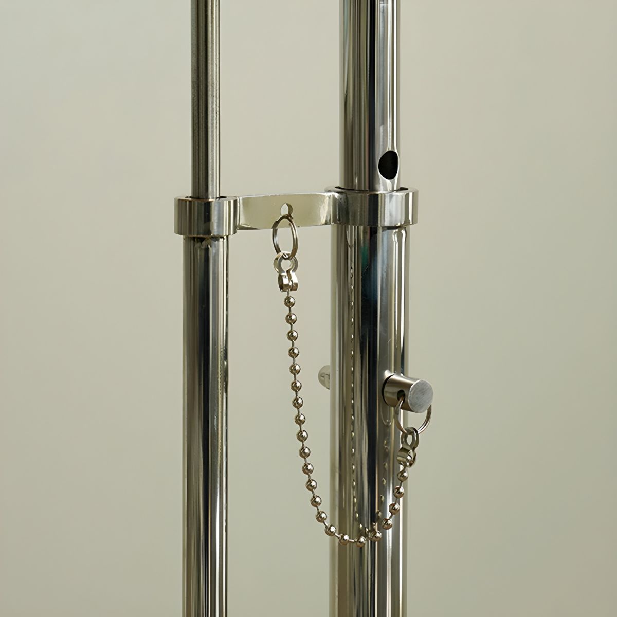 Eileen Gray Adjustable side Table E1027 close up