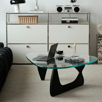 noguchi coffee table  top replacement black