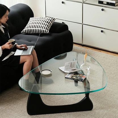 noguchi coffee table  top replacement black